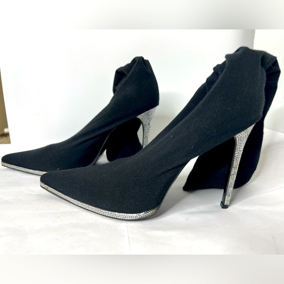 Rene Caovilla Shoes - Rene Caovilla crystal embelished sock boots